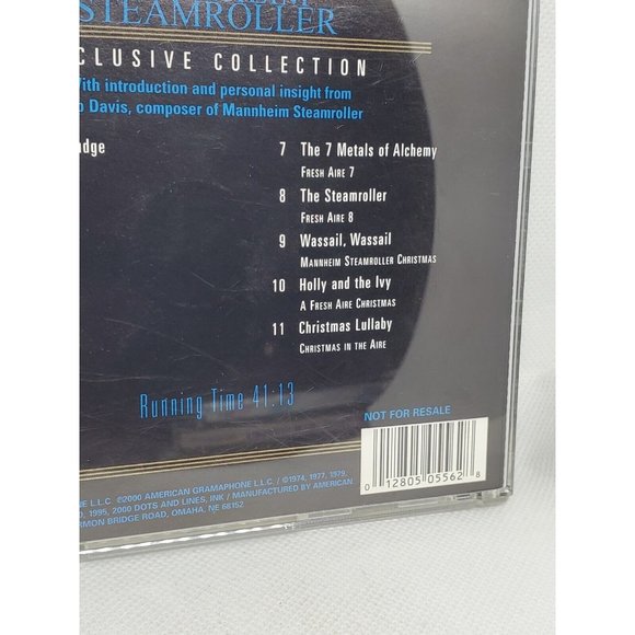 Manheim Steamroller Exclusive Collection CD No Scratches - Picture 5 of 9